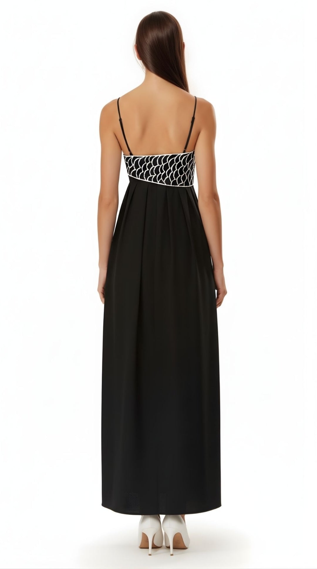 Deborah Embroidered Maxi Dress