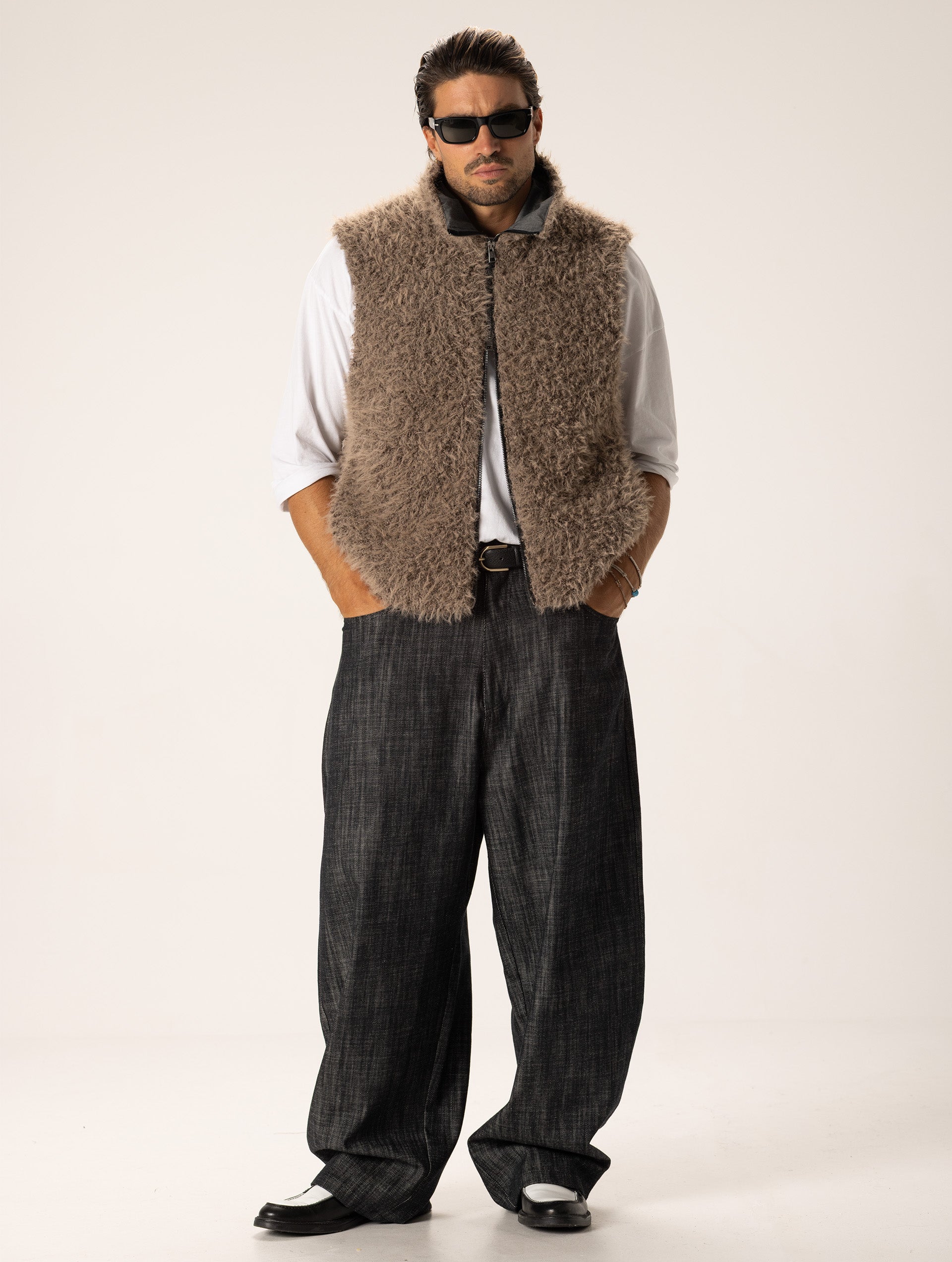 GENJO SHEARLING VEST