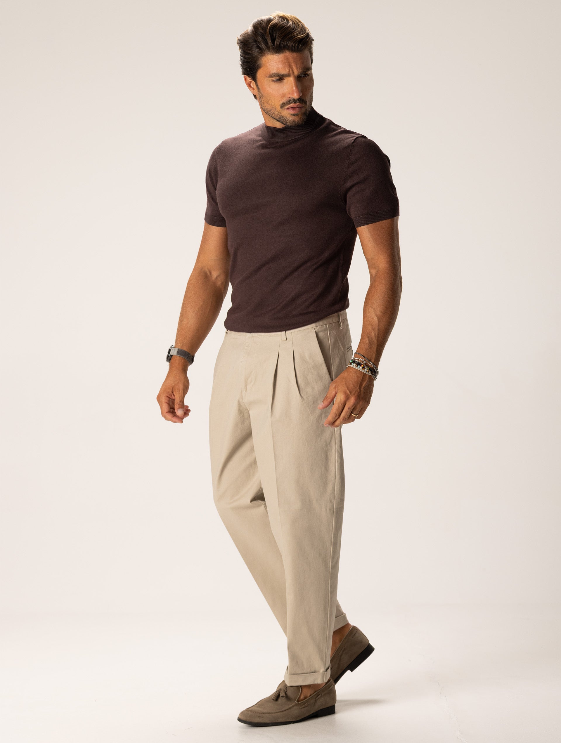 ARTHUR KNITTED T-SHIRT