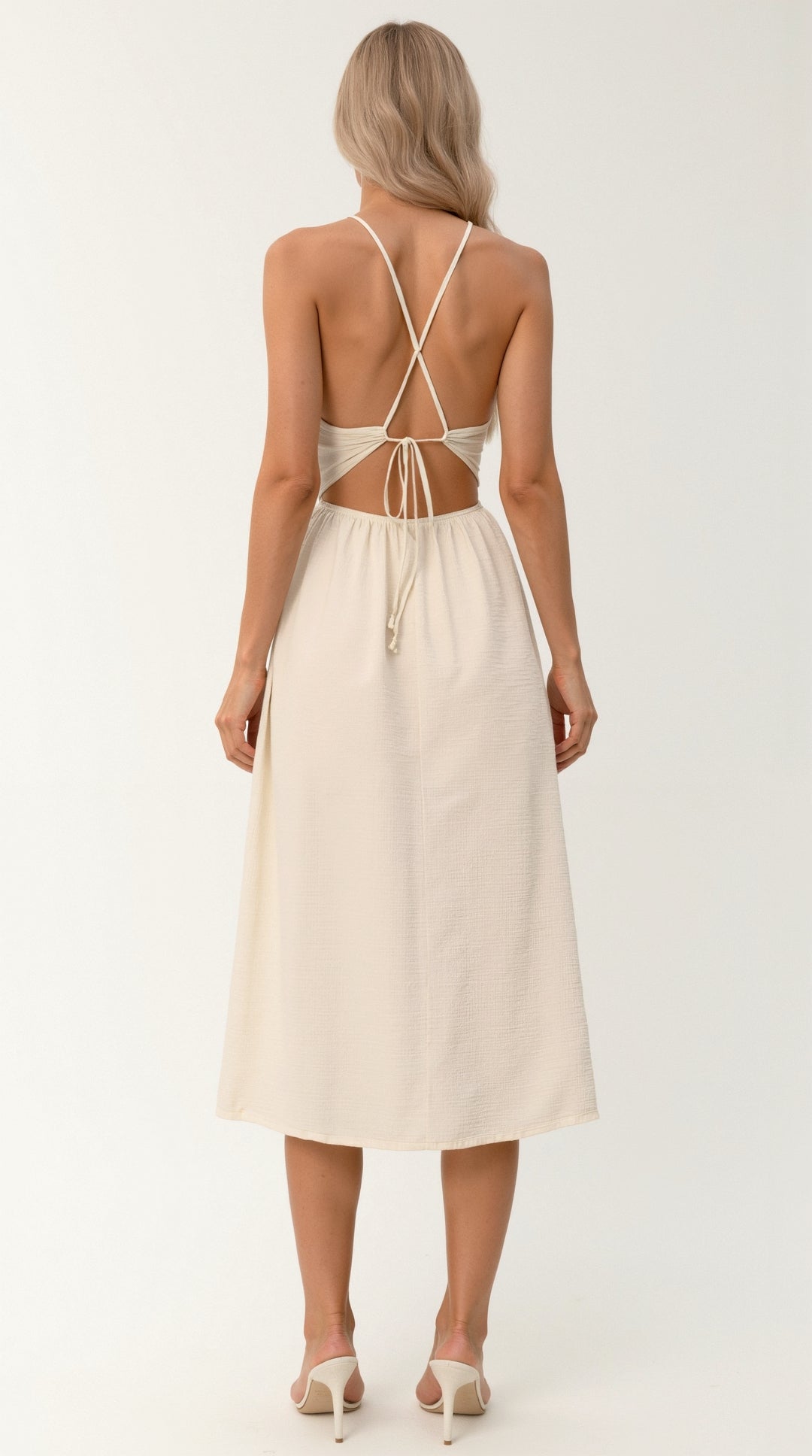 Linda Cutout Midi Dress