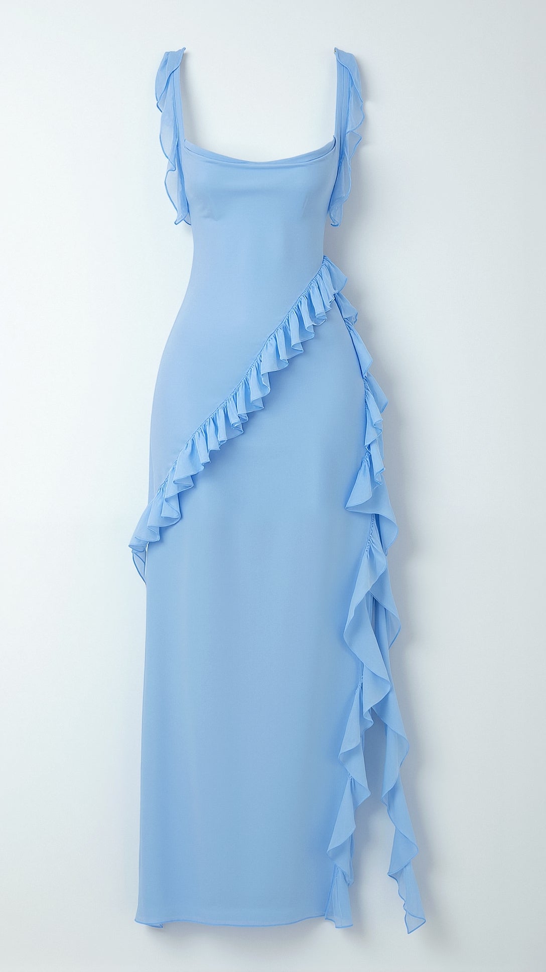 Nirova Ruffled Maxi Dress