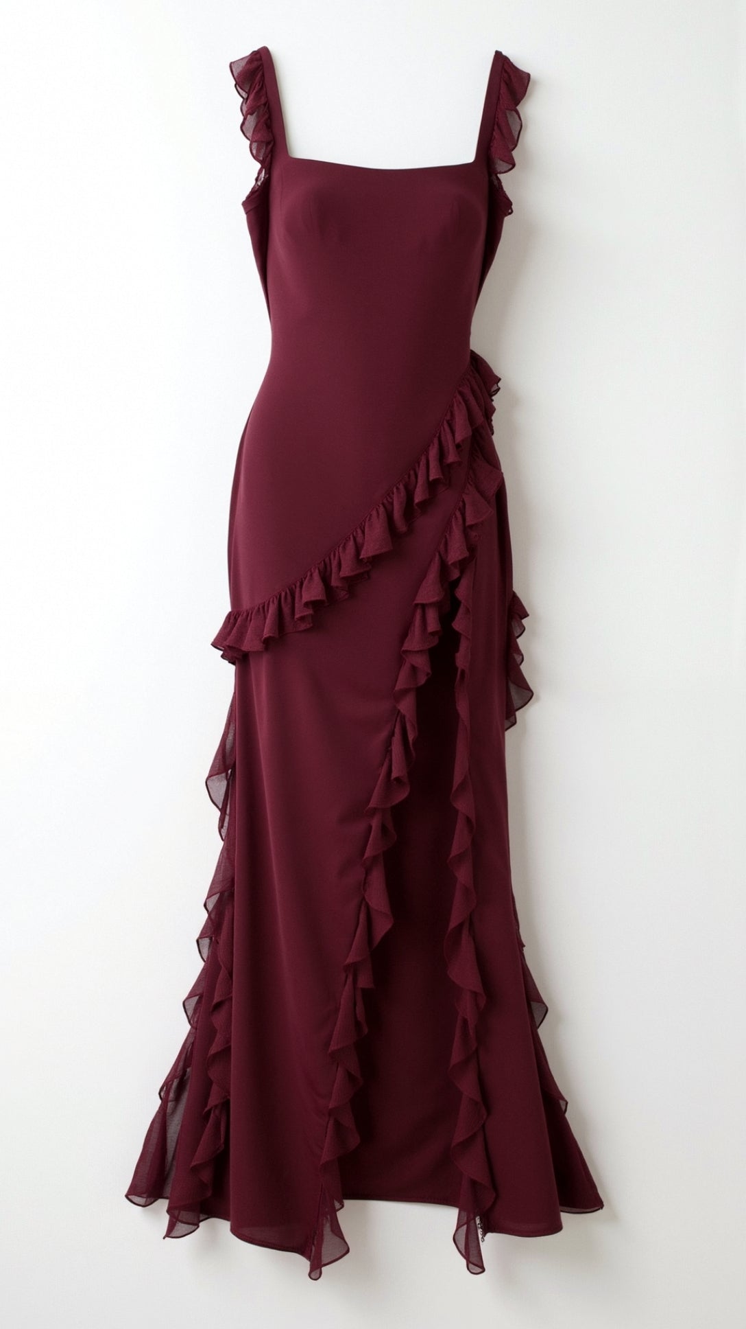 Nirova Ruffled Maxi Dress