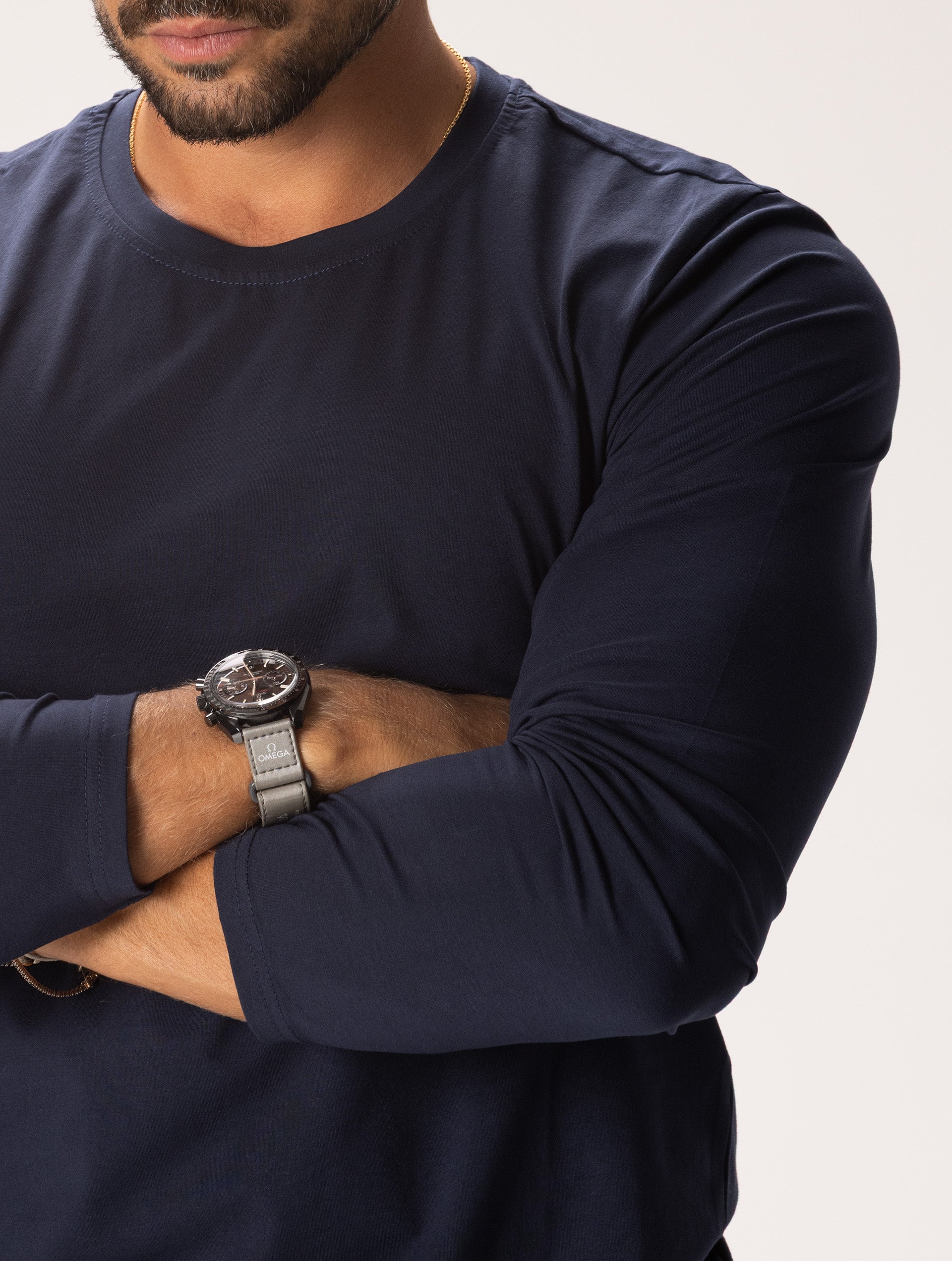 CHASE LONG T-SHIRT IN NAVY