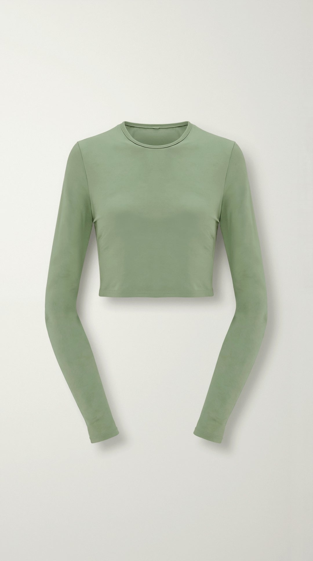 Karen Long-Sleeve Crop Top
