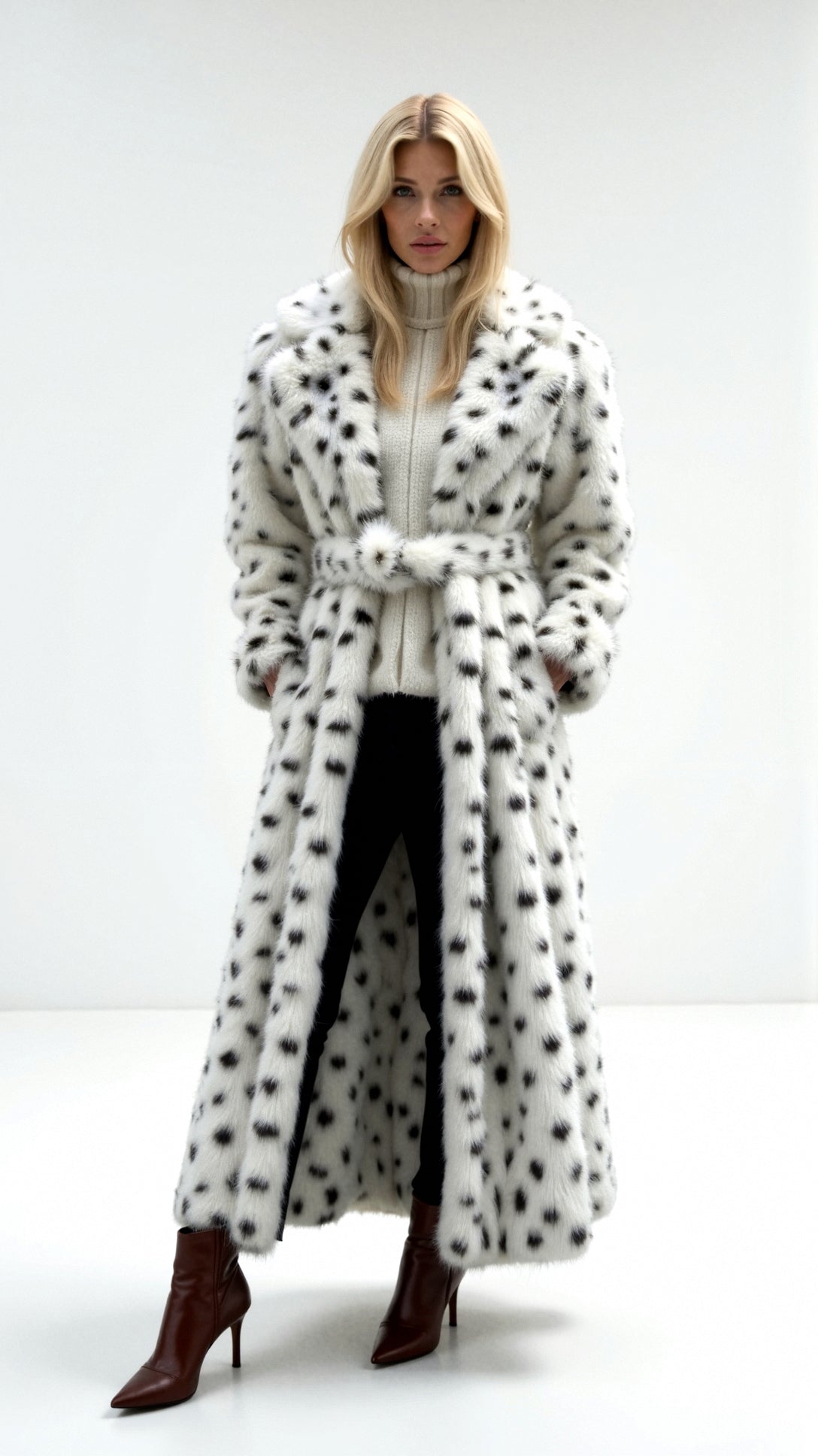 Morgana Long Faux Fur Jacket