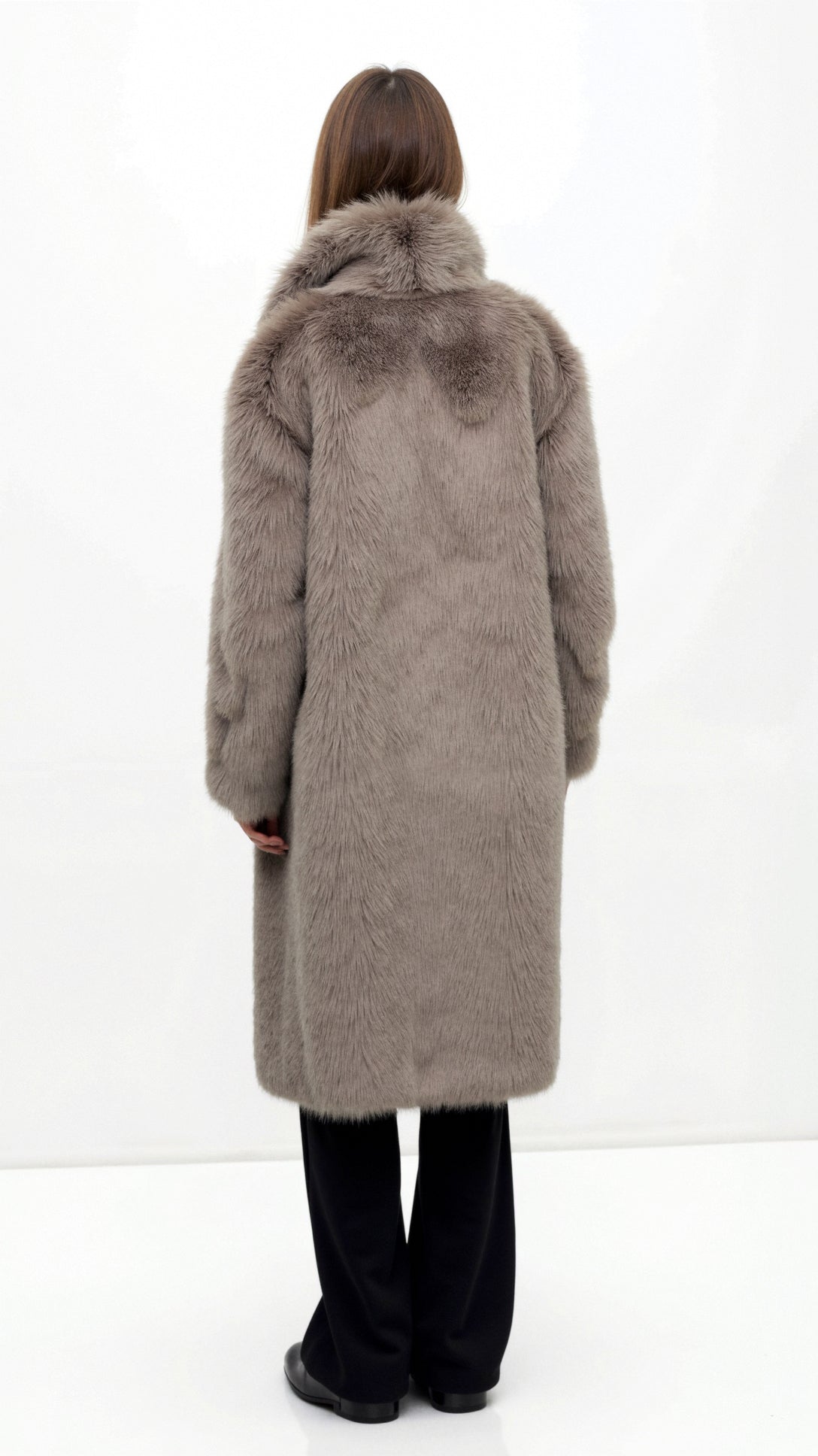 Narcissa Long Faux Fur Jacket