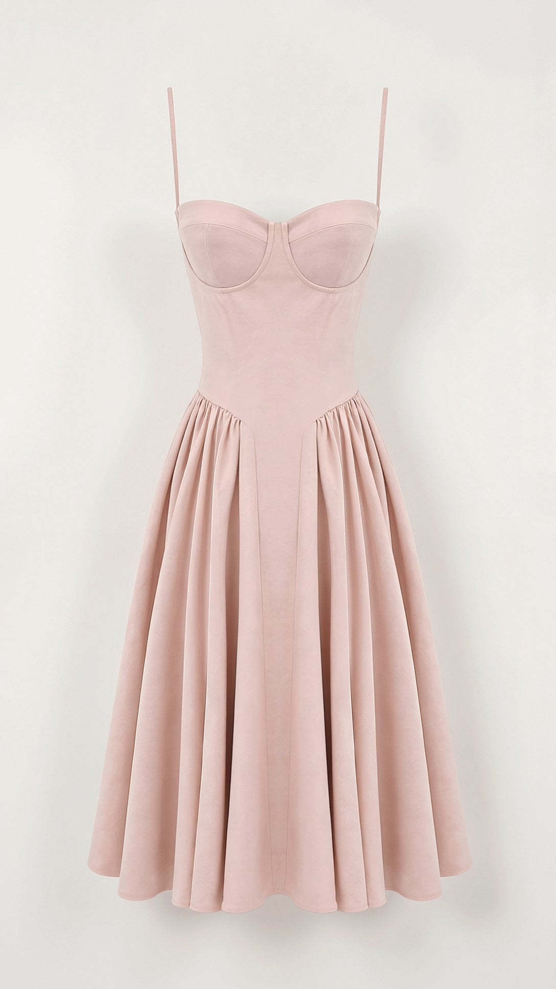 Odette Corset Midi Dress