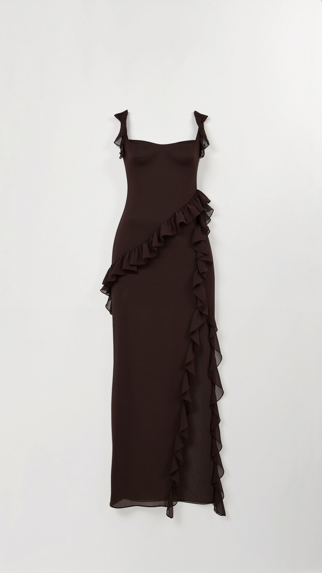 Nirova Ruffled Maxi Dress